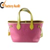 careful design bright color   lady  handbag