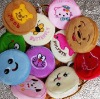 cartoon coin purse Colorful Zero Purse Round zero wallet/CPAP Free shipping 30pcs/lot