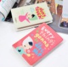 cartoon girl card case 32 card-bit credit Card Holder lovely card book card cover