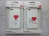 cartoon heart design case Sweethearts series case for iphone 4