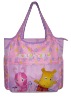 cartoon pink baby diaper bag
