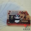 cartoon pvc card holder