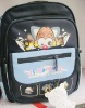 cartoon student backpack