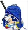 cartoon students' school backpack