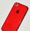 case for iphone case,gel case matt tpu red!