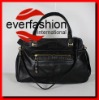 casual leather lady black handbags EV925