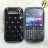 cell phone case Fashion dent bubble design hard mobile phone case for Blackberry bellagio 9790