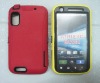 cell phone hard combo cover for Motorola Atrix 4G MB860