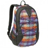 charming checked backpack