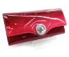 charming lady's handbag patent leather red