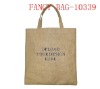 cheap jute bag with printing logo
