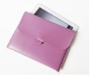 cheap new style pink leather case for ipad
