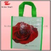 cheap promotional gift bag with rose flower for wedding