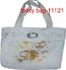 cheap white canvas beach bag