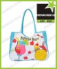 cheaper fruit printed beach bag