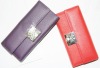cheaper price leather lady wallet