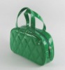 cheaper vinyl pu leather tote bag