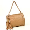 cheapest genuine caw leather lady woman hand bag