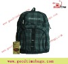 check pattern backpack