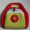 chiken shaped Neoprene lunch bag