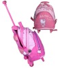 childrens student trolley bag