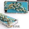 chinese phoenix design bling case for iphone4