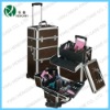 chocolate gator professional rolling makeup case,beauty trolley case