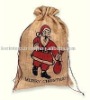 christmas Jute Bag