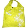 christmas hats shopping bag 190T polyester