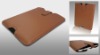 classic design leather case for i pad