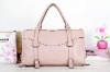 classic double bundle PU handbag 2012