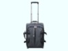 classic leisure buckled carry on suitcase