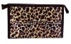 classic leopard cosmetic bags