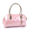 classic pink fashion clutch bag