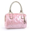 classic pink fashion clutch bag