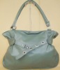 classical design dark green lady handbags made in china