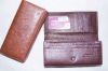 classical leather woman wallet