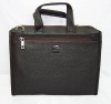 classical men use leather durable briefcase computer bag