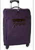 classical pattern travel trolley luggage bag