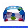 clear PVC Cosmetic bag with beautiful logo printing