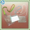 clear PVC badge holder