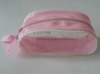 clear cosmetic bag with zipper