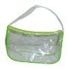 clear fashion PVC handbag