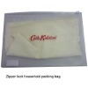 clear garment packaging bag with zipper