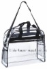 clear pvc briefcase, messenger bag, shoulder bag.promotion bag,fashion bag