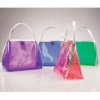 clear pvc ladies tote bag