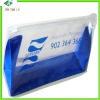 clear pvc vinyl cosmetic pouch with printing(European standard )