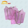 clear sealed plastic pvc bag with handle