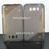 clear tpu case for HTC X310E/TITAN