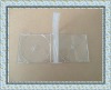 clear tray 3disk CD case
